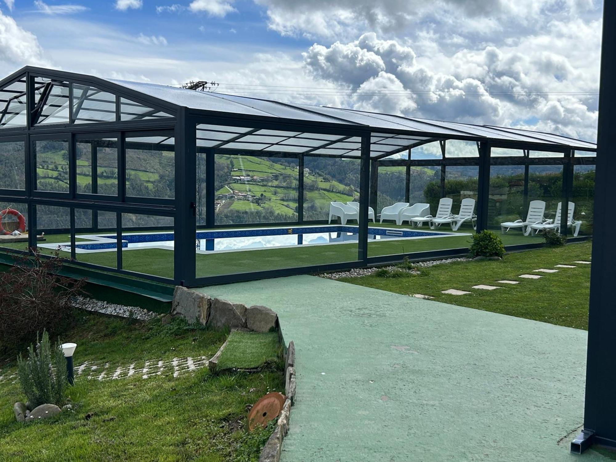 הוילה Biescas  C'Genoveva Complejo Turistico Rural Caleacabo מראה חיצוני תמונה
